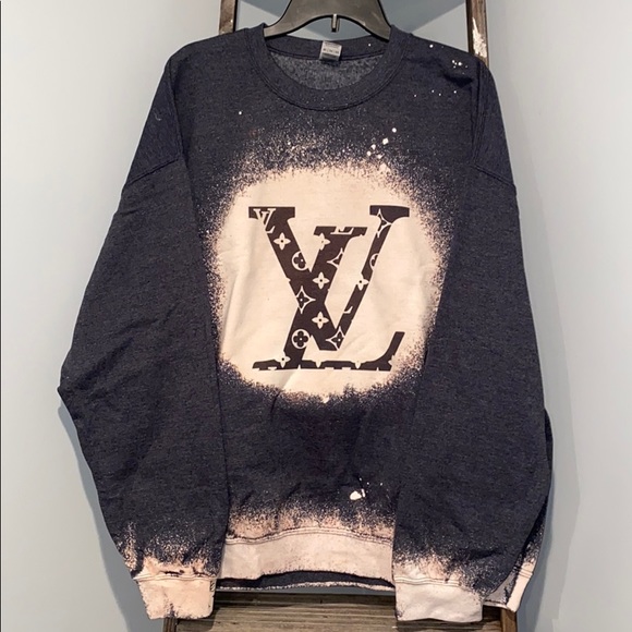 Louis Vuitton Bleach Dyed Crewneck 